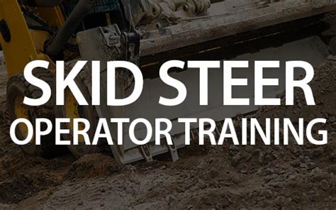 certification to operate a skid steer minnesota|osha skid steer training requirements.